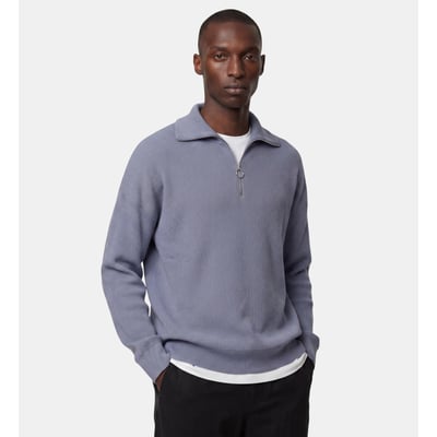 Pull col camionneur ample bribzip coton bio GALERIES LAFAYETTE
