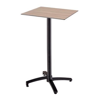 Table de jardin carré haute inclinable en hpl, OPERA OVIALA