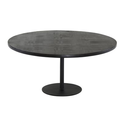 Table basse ronde en bois de manguier NOW'S HOME