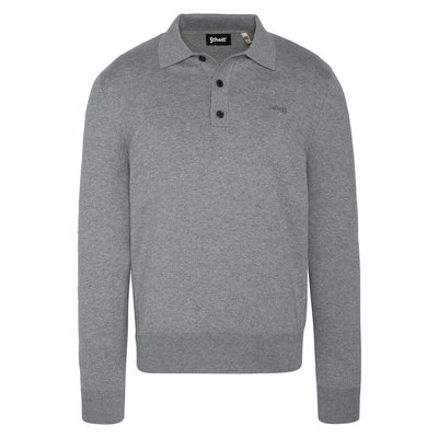 Pull col chemise boutonné SCHOTT