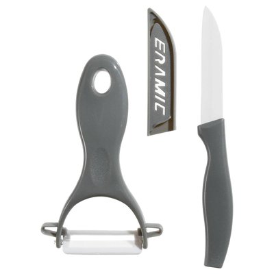 Couteau et éplucheur céramique ZIRCO 5FIVE SIMPLY SMART