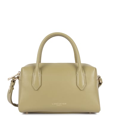 Sac trotteur zippé en cuir, DONNA CUBE LANCASTER