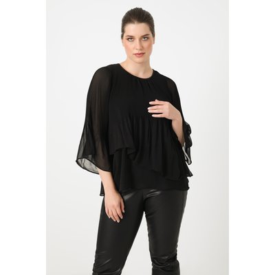 Blouse doublée à volants JEAN-MARC PHILIPPE