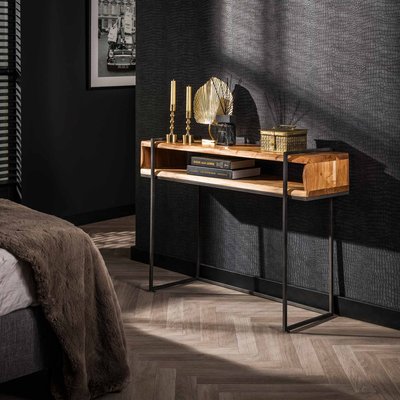 Console en bois d'acacia avec niche traversante MELBOURNE PIER IMPORT