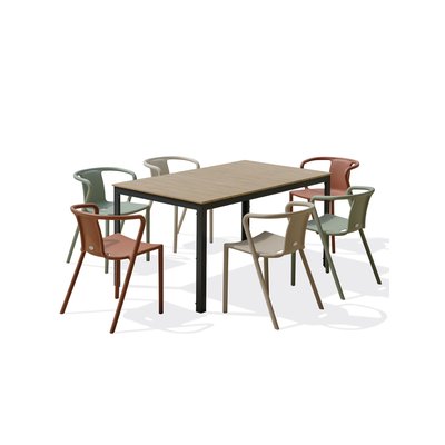 Ensemble repas de jardin en aluminium BOSTON DCB GARDEN