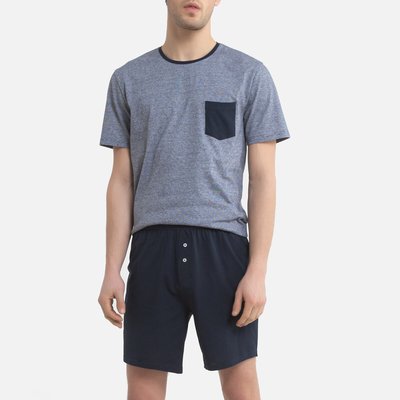 Kurzpyjama, Bio-Baumwolle LA REDOUTE COLLECTIONS
