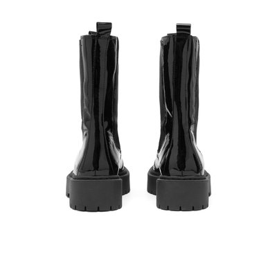 Botte cuir vernis store