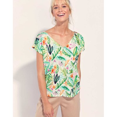 Tee shirt coton flammé bio BACACIANE LA FIANCÉE