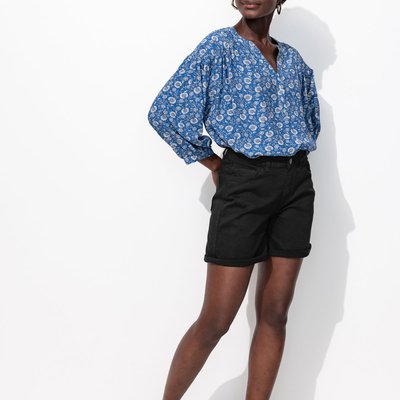 Short en toile unie PROMOD