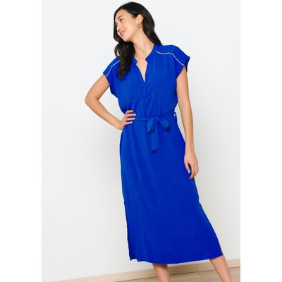 Robe mi-longue avec lien à nouer LOLALIZA
