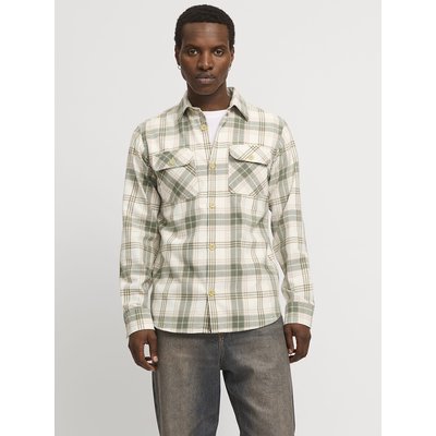 Casaco modelo camisa, em flanela JACK & JONES