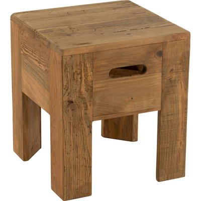 Tabouret en bois de pin  design authentique et chaleureux RECOLLECTION