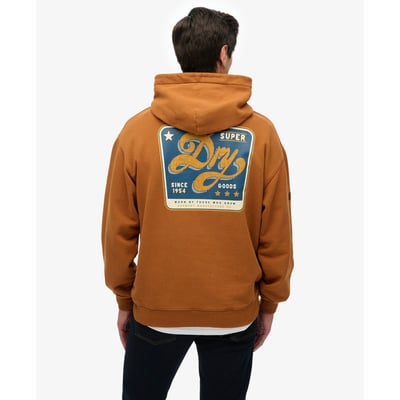 Sweat à capuche oversize Tap Room SUPERDRY