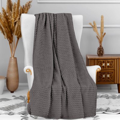 Plaid COCOONING SOLEIL D OCRE