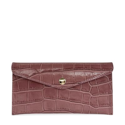 Porte-cartes en cuir façon crocodile CLOE CROCO OH MY BAG