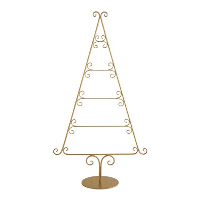 Sapin décoratif en métal doré MATHILDE M