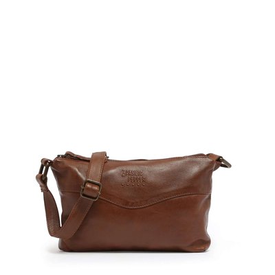 Sac bandoulière Cow cuir BASILIC PEPPER