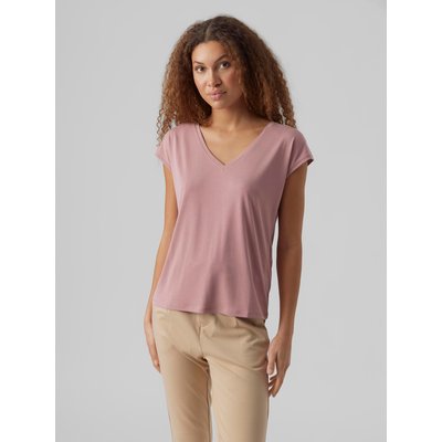 T-shirt col V manches courtes VERO MODA