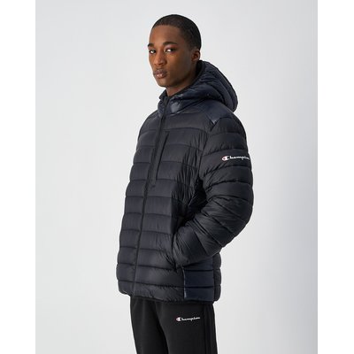 Short Hooded Padded Puffer Jacket CHAMPION