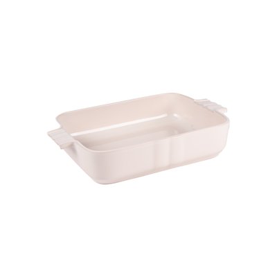 Plat crème   30x20 cm-LOURMARIN TABLE PASSION