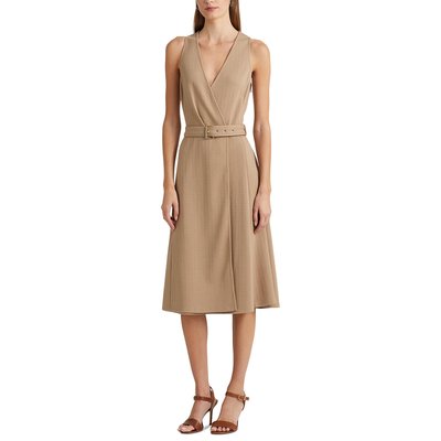 Robe portefeuille, mi-longue, sans manches LAUREN RALPH LAUREN