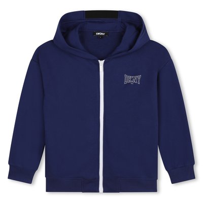 Cardigan molletonné à capuche DKNY