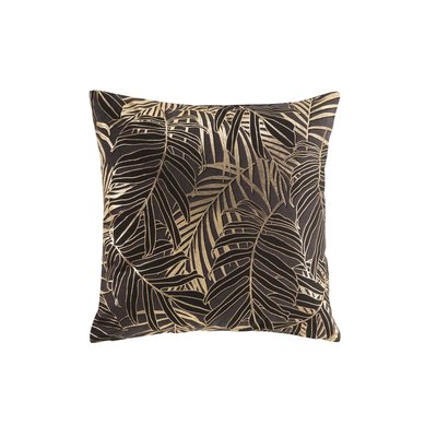 Coussin déhoussable Feuilles Tropicale DOUCEUR D'INTÉRIEUR