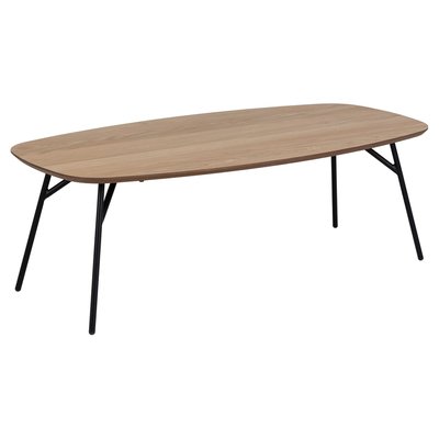 Table basse allongée bois et métal HALDOR TOILINUX