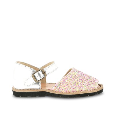 Sandales en cuir FRAILERA BOUCLE PAILLETTES MINORQUINES