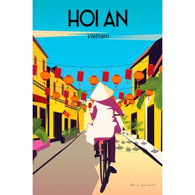 Tableau de voyage Hoi An Vietnam HEXOA