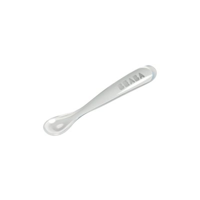 Cuillère 1er âge en silicone BEABA