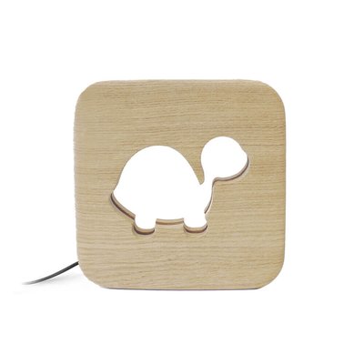 Veilleuse chêne kids Tortue - BLUMEN GONE'S