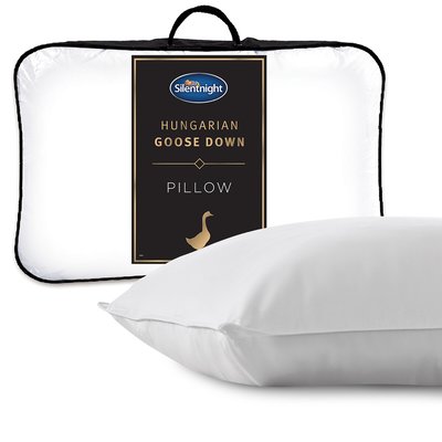 Hungarian Goose Feather Down Pillow SILENTNIGHT