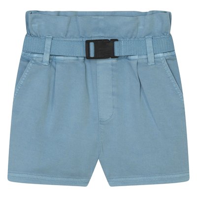 Short en coton et ceinture DKNY