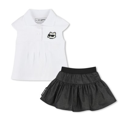 Ensemble T-shirt et jupe KARL LAGERFELD KIDS