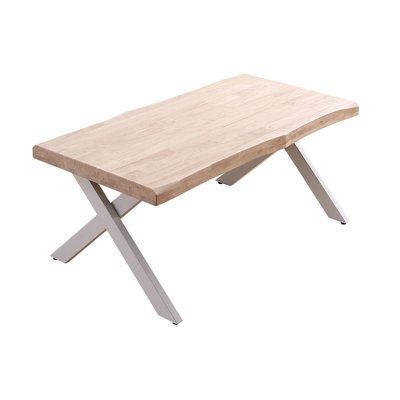 Table basse rehaussable en bois et acier - KAMILA MATHI DESIGN