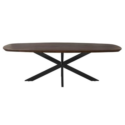 Table de repas 240 cm bords arrondis CORTINA PIER IMPORT