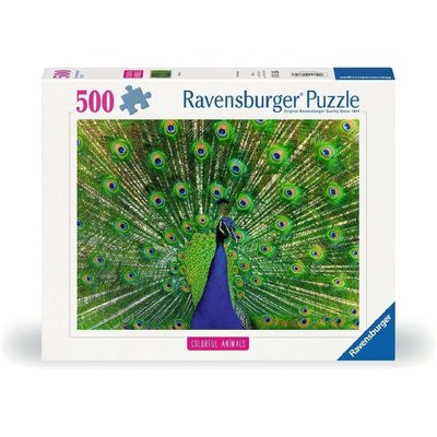 Puzzle Paon 500 pièces RAVENSBURGER