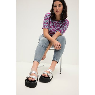 Mules en cuir véritable avec rivets dorés STUDIO UNTOLD