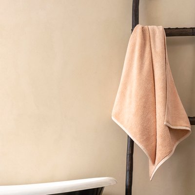 Serviette de bain 550 g/m², ARGILE LE JACQUARD FRANCAIS