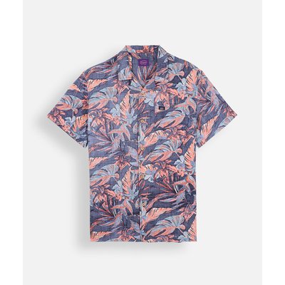 Chemise manches courtes imprimée viscose TROPICS OXBOW
