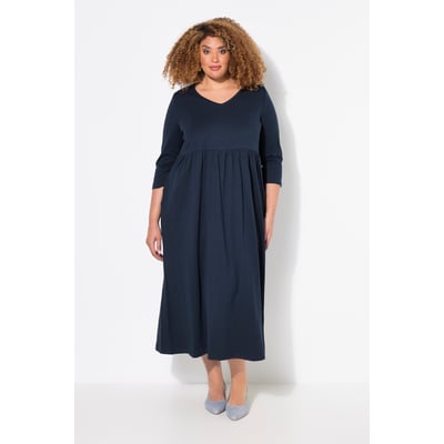 Robe en jersey avec poches, couture empire ULLA POPKEN