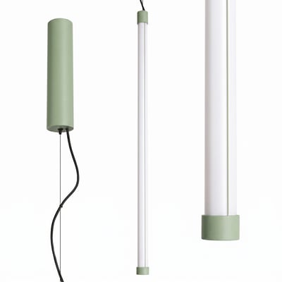 Suspension Acier Sauge LED 1 Trang EDEN