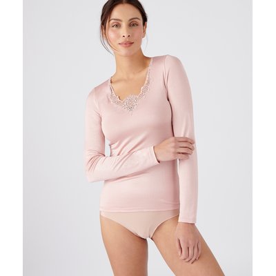 Tee-shirt Thermolactyl Soie Guipure Degré 1 DAMART
