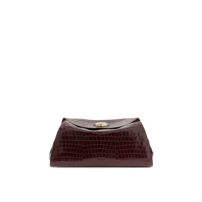 Sac Bandoulière En Cuir Véritable Leonie GUESS
