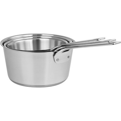 Batterie de cuisine de 3 casseroles 16/18/20 cm - 1826 CRISTEL