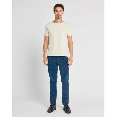 PANTALON REGULAR VELOURS LAGON PULLIN