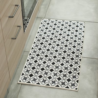 Tapis de cuisine carreaux de ciment AZULEJO NAZAR RUGS