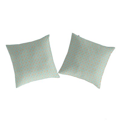 2 Taies d'oreiller 100% coton  ARGUN B NAF NAF HOME