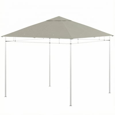 Toit de cabine de rechange Polyester Gris OUTSUNNY